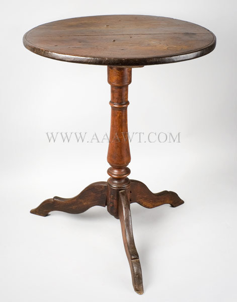 Table, Candlestand, Original Surface
18th Century
New York, entire view